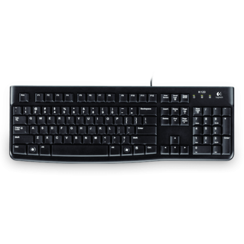 Logitech K120 Usb Keyboard With Bangla Black